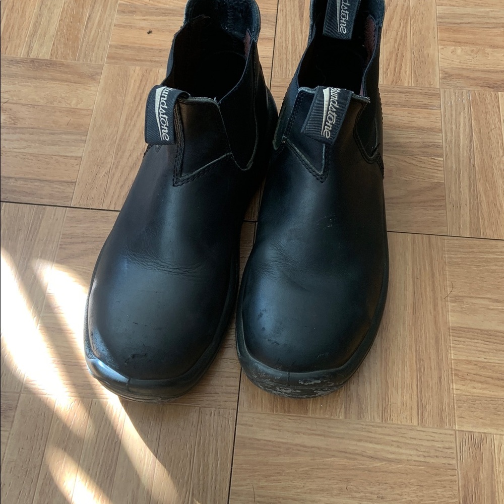Blundstone KIDS black Boots 1419 Size 13 metal toe